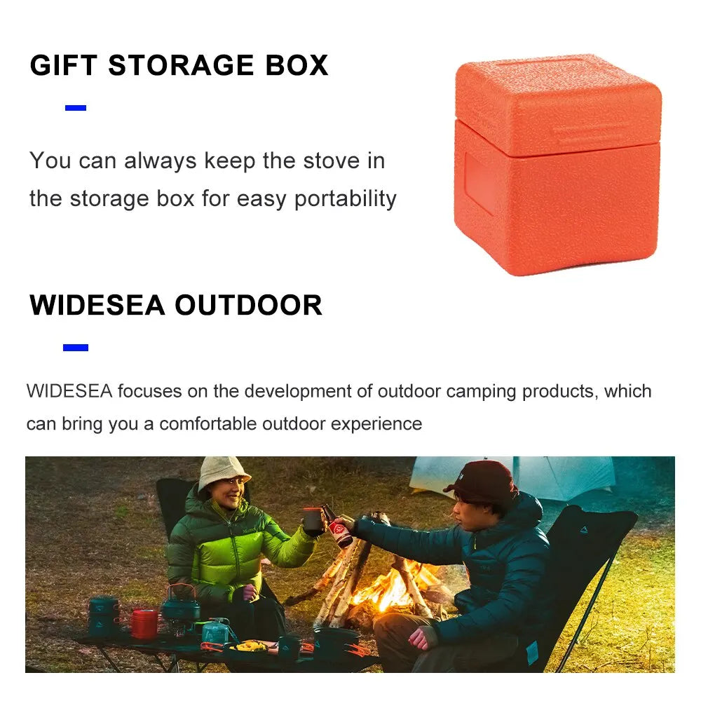 Widesea Portable Camping Gas Stove