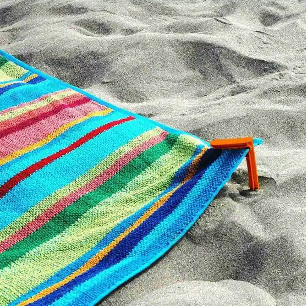 10PCS Beach Towel and Mat Clips