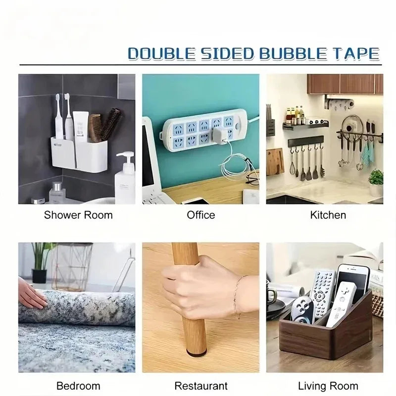 30PCS Double Sided Nano Gel Tape