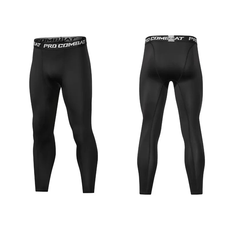 Men’s Compression Sports Running Tights
