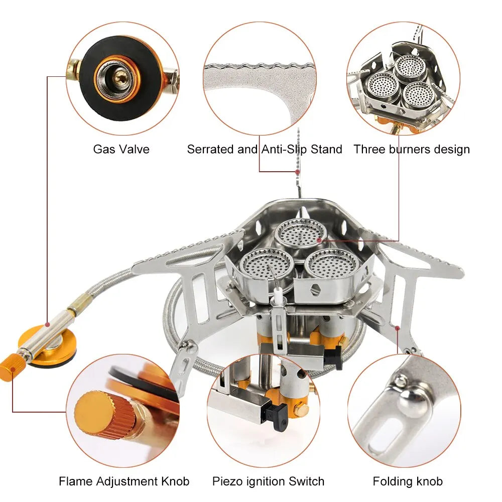 Widesea Portable Camping Gas Stove