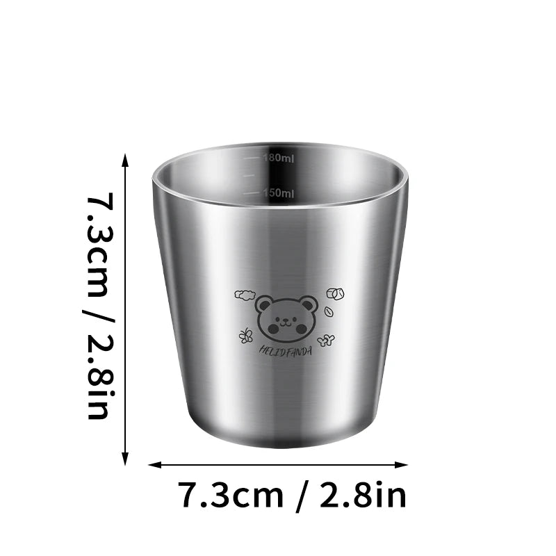 WORTHBUY Stainless Steel Kid Milk Cup