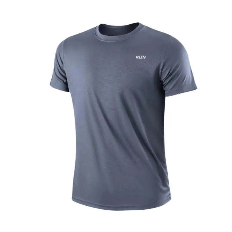 Men’s Quick-Dry Gym Workout T-Shirt