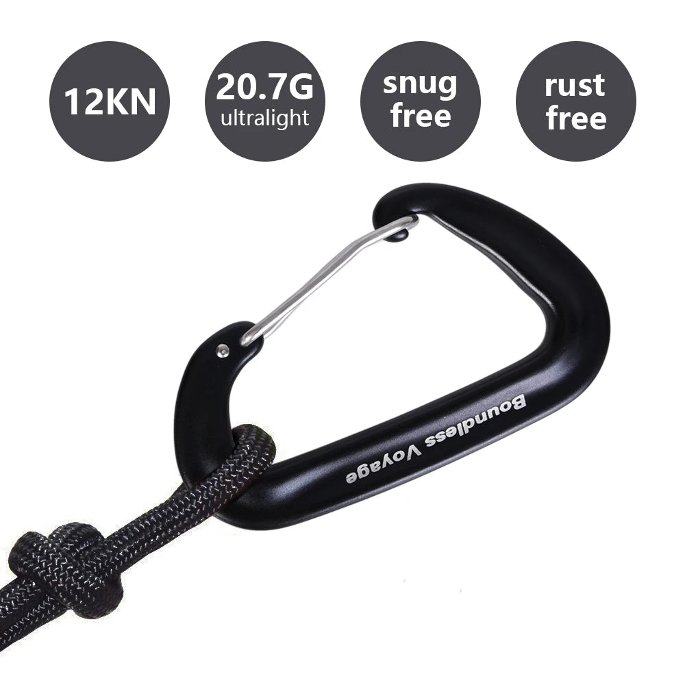 Boundless Voyage 12KN Carabiner Clip