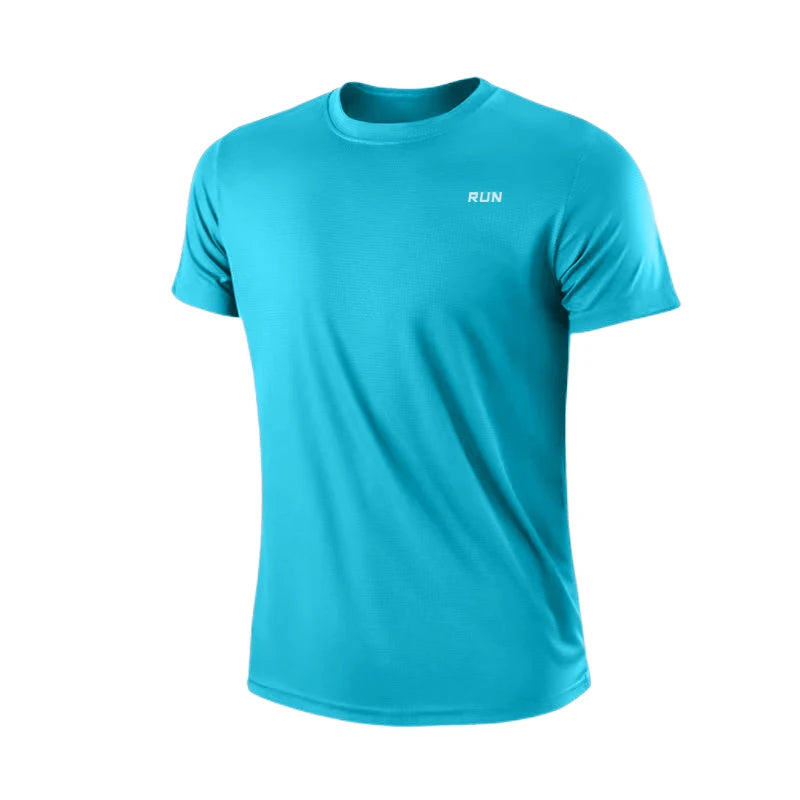 Men’s Quick-Dry Gym Workout T-Shirt