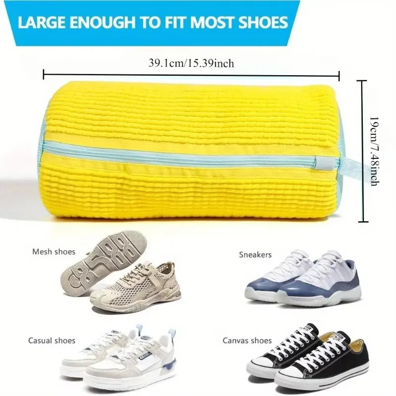 Padded Mesh Shoe Laundry Wash Bag