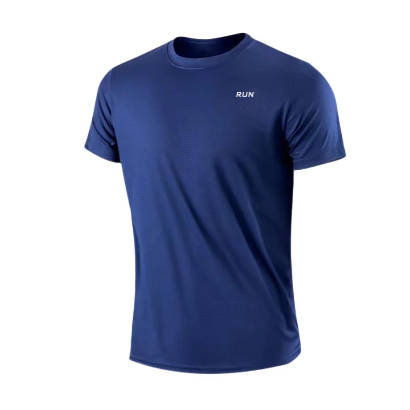 Men’s Quick-Dry Gym Workout T-Shirt