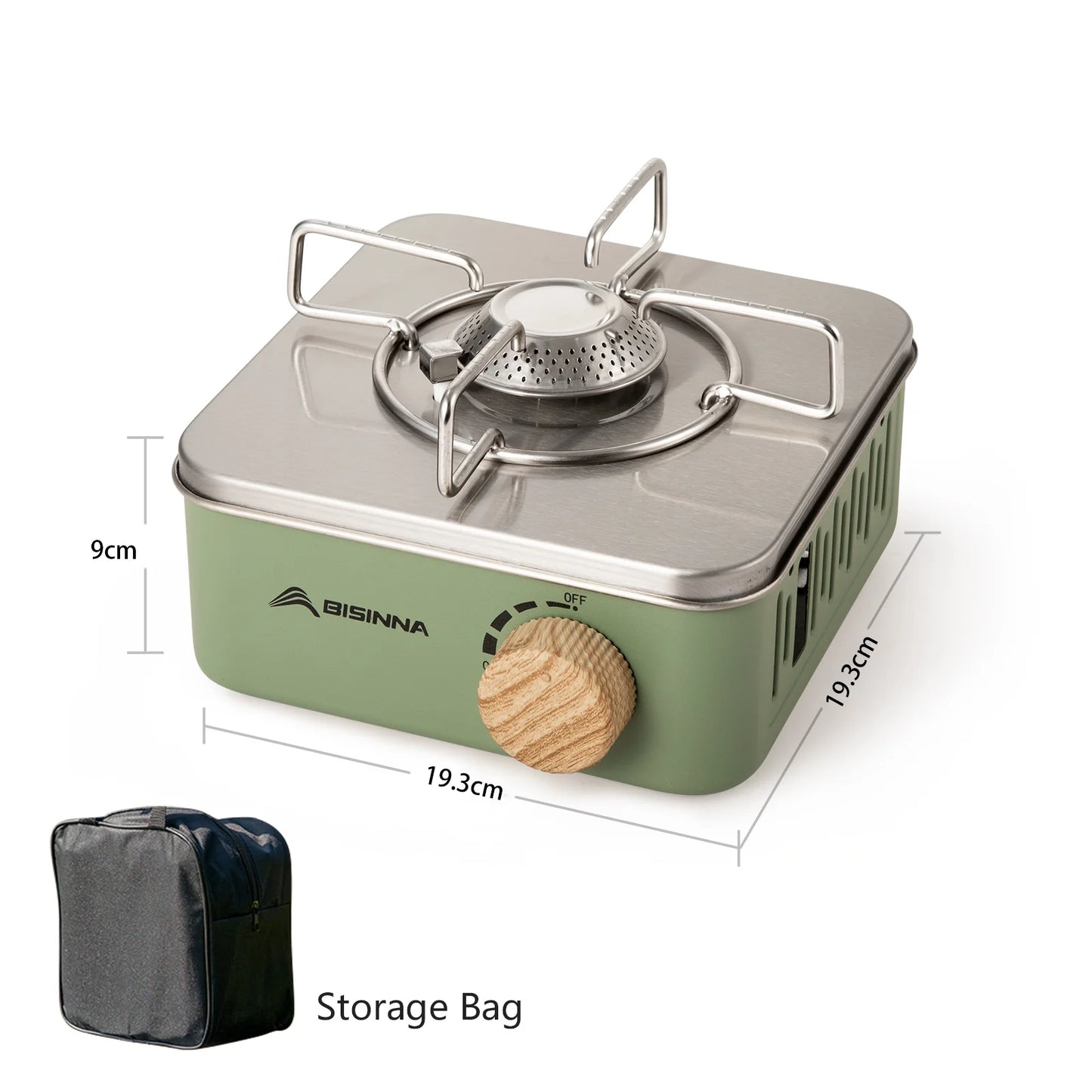 BISINNA Portable Camping Gas Stove 2800W