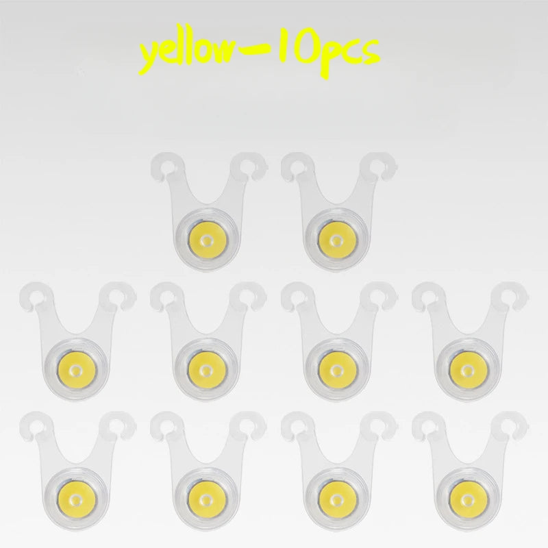 10pcs Waterproof LED Camping Rope Lights