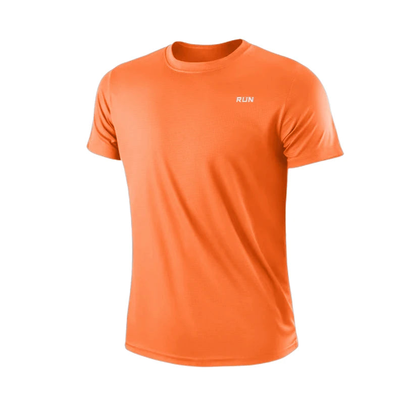 Men’s Quick-Dry Gym Workout T-Shirt