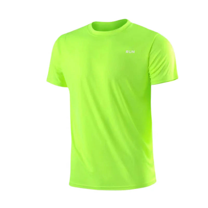 Men’s Quick-Dry Gym Workout T-Shirt