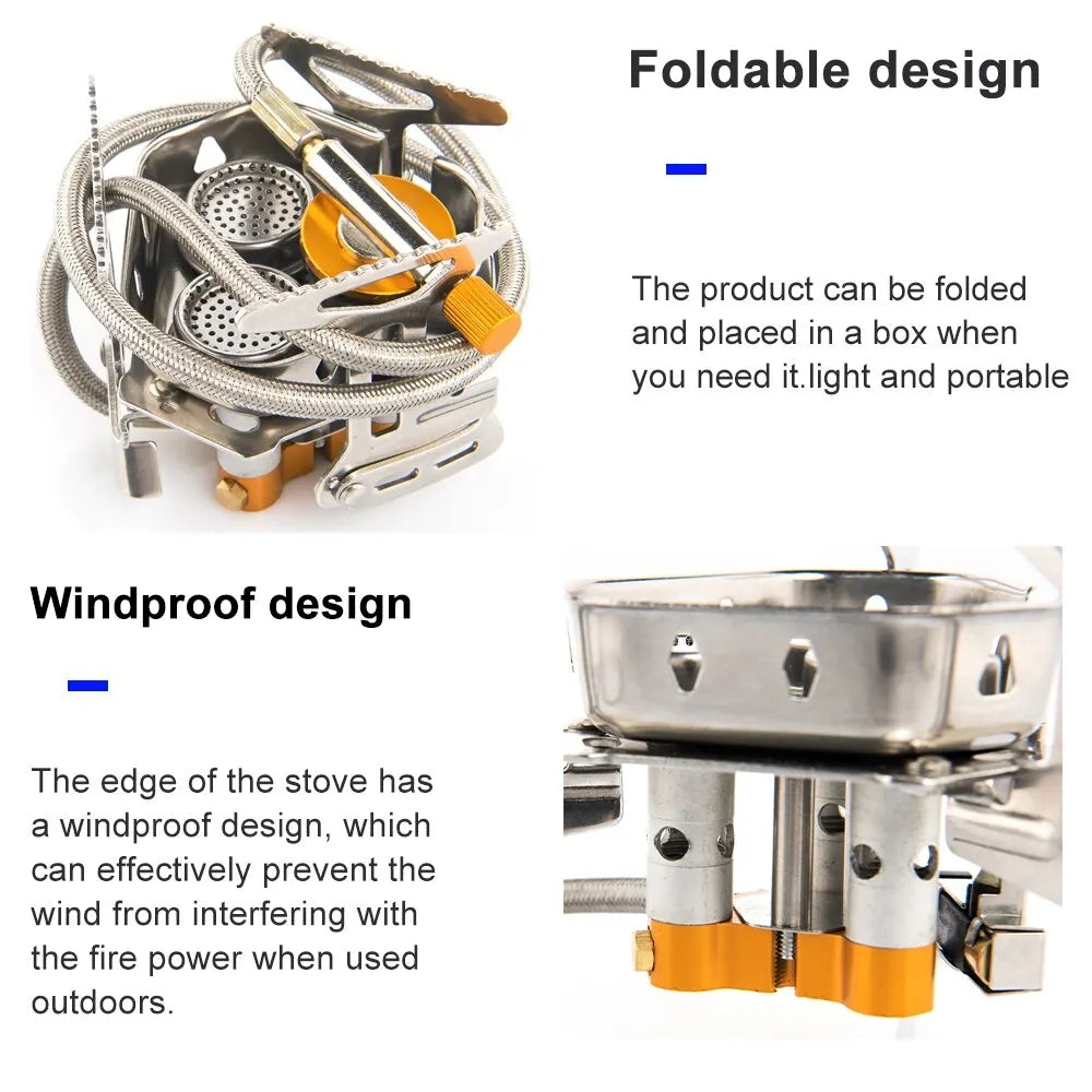 Widesea Portable Camping Gas Stove