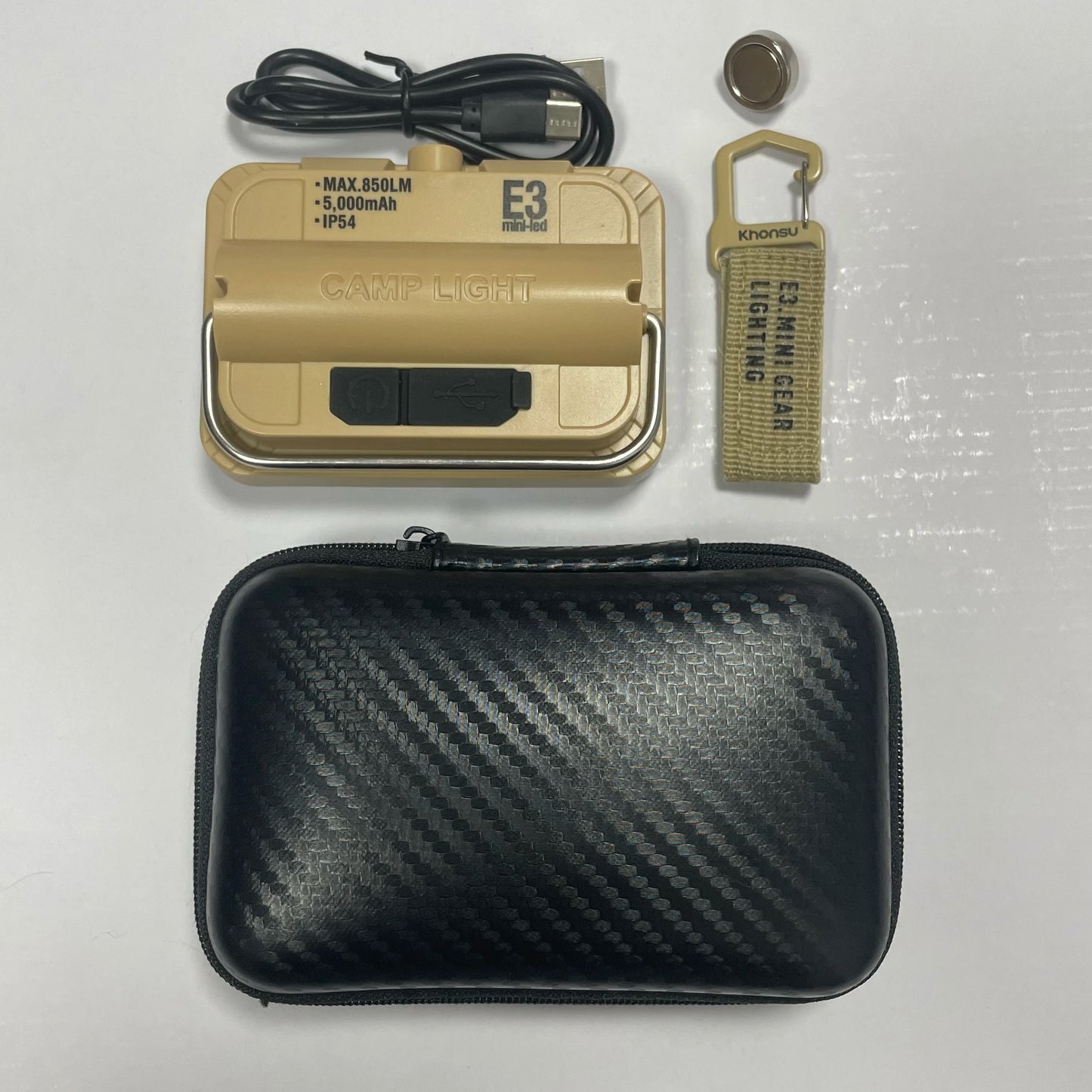 Rechargeable LED Camping Tent Light 5000mAh