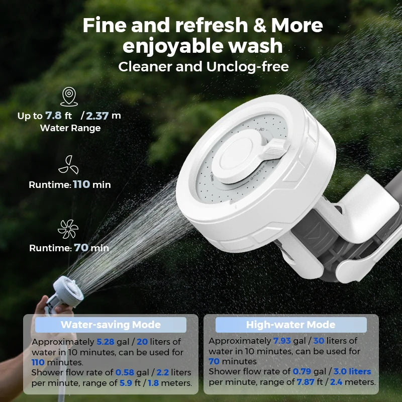 FLEXTAIL Portable Electric Camping Shower