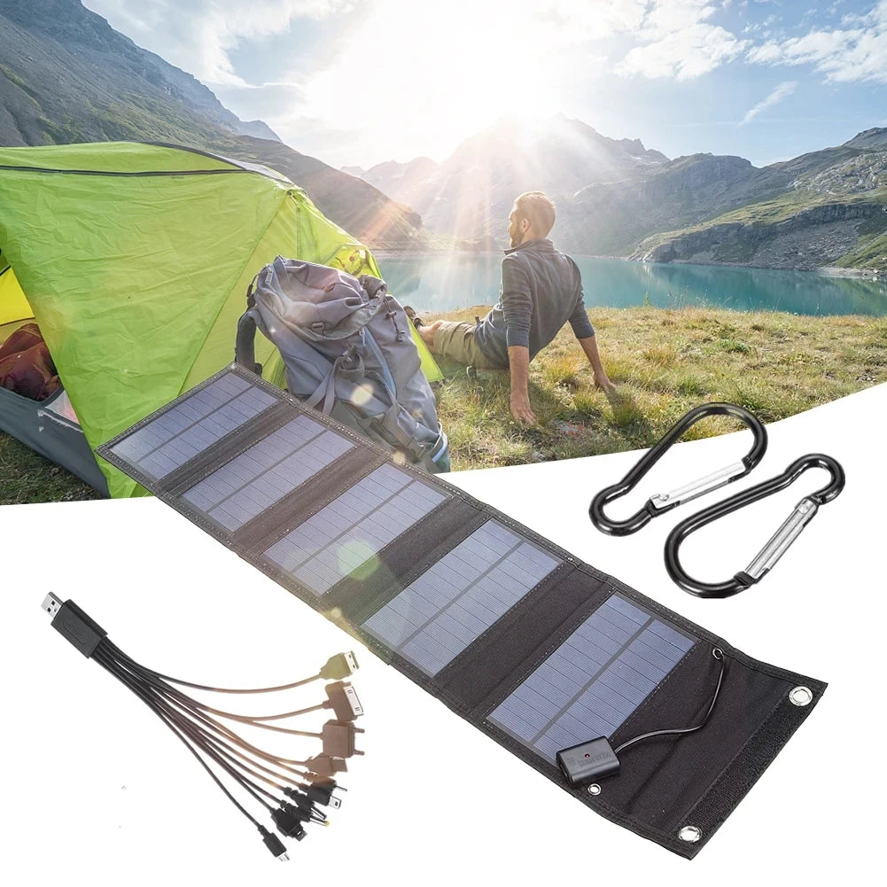 700W Foldable USB Solar Panel Charger