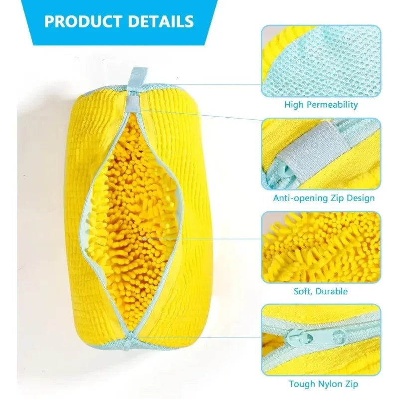 Padded Mesh Shoe Laundry Wash Bag