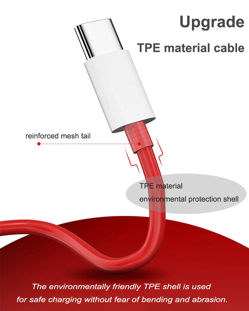 65W USB-C Supervooc Fast Charger Cable