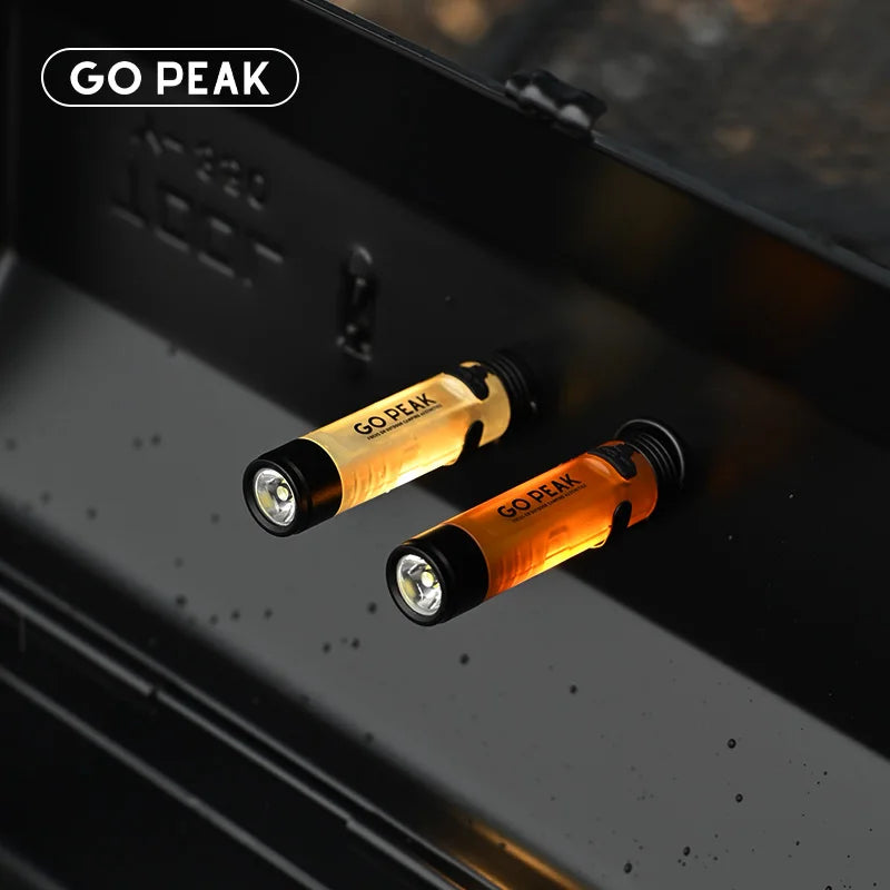 Gopeak Pocket Rechargeable Mini Flashlight