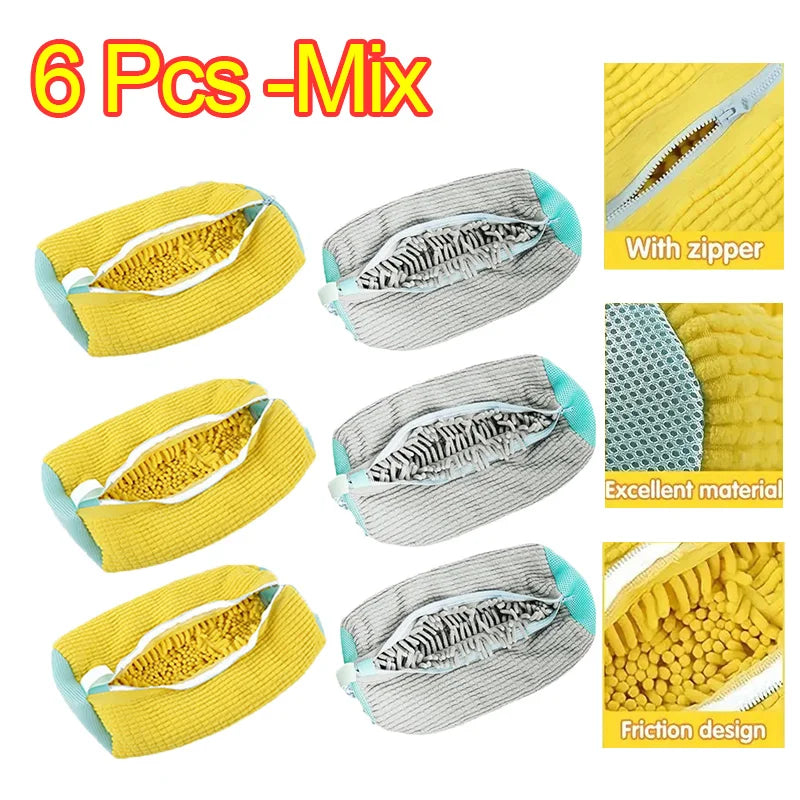 Padded Mesh Shoe Laundry Wash Bag