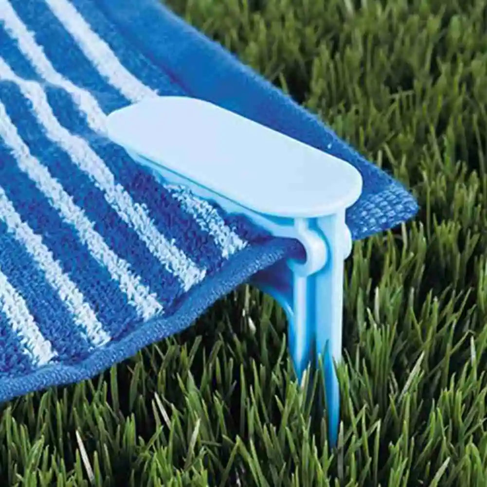 10PCS Beach Towel and Mat Clips