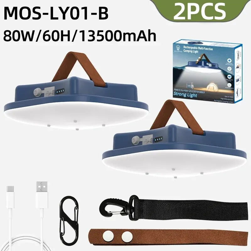 Rechargeable Magnetic LED Camping Light