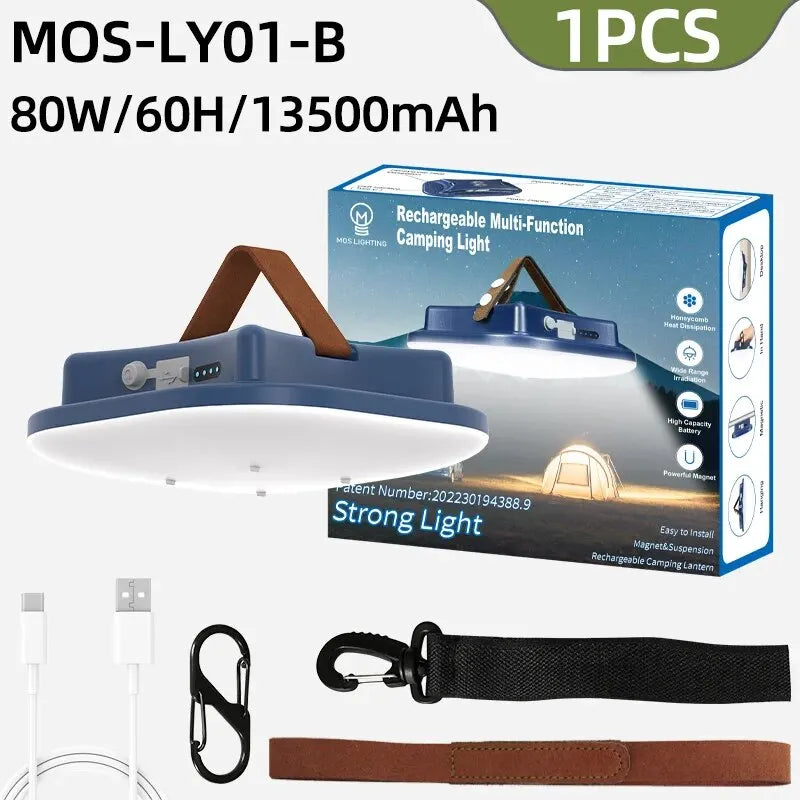 Rechargeable Magnetic LED Camping Light