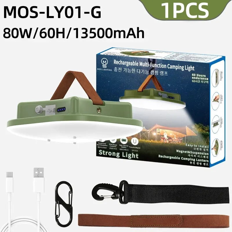 Rechargeable Magnetic LED Camping Light