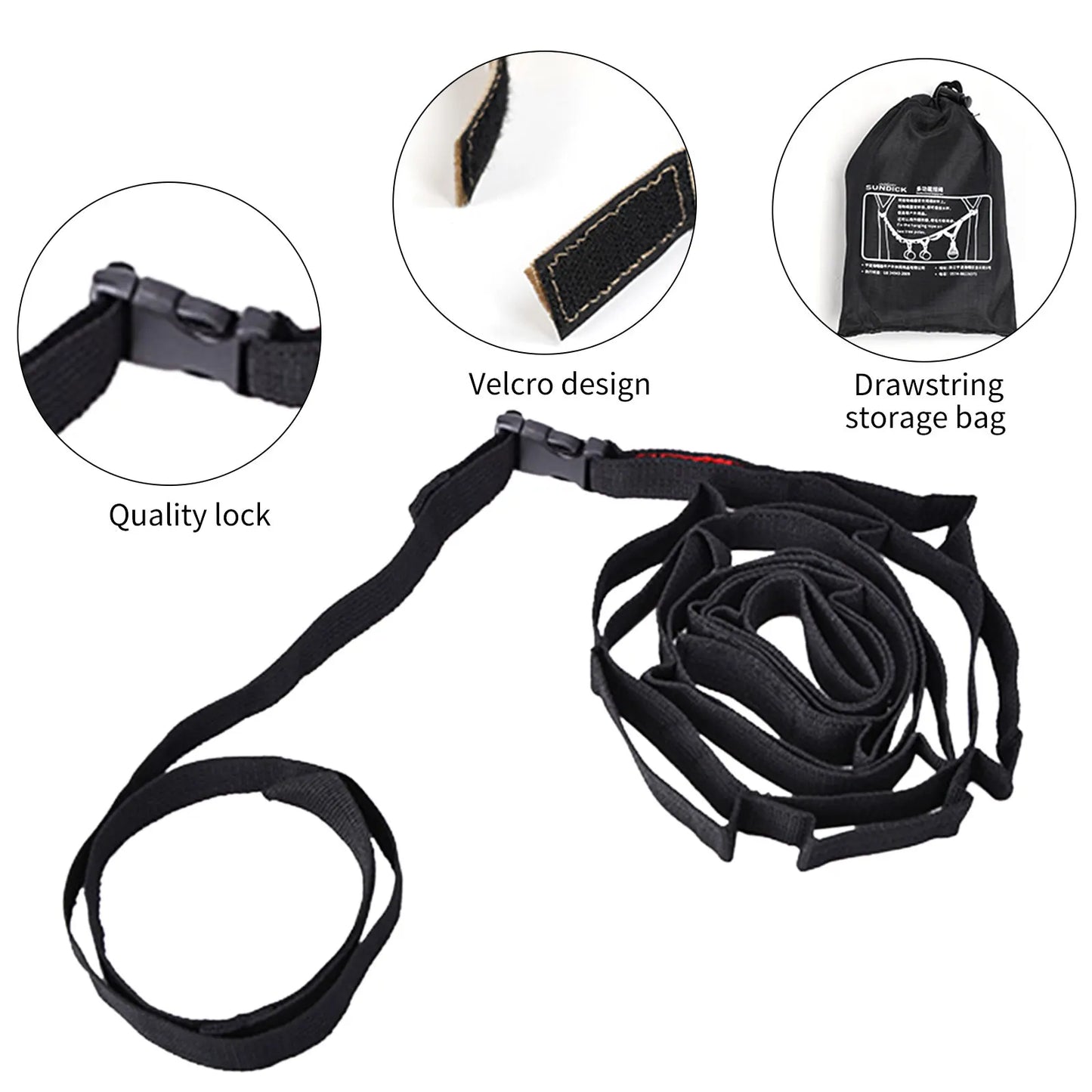 Camping Hanging Rope Strap 1.8/5m