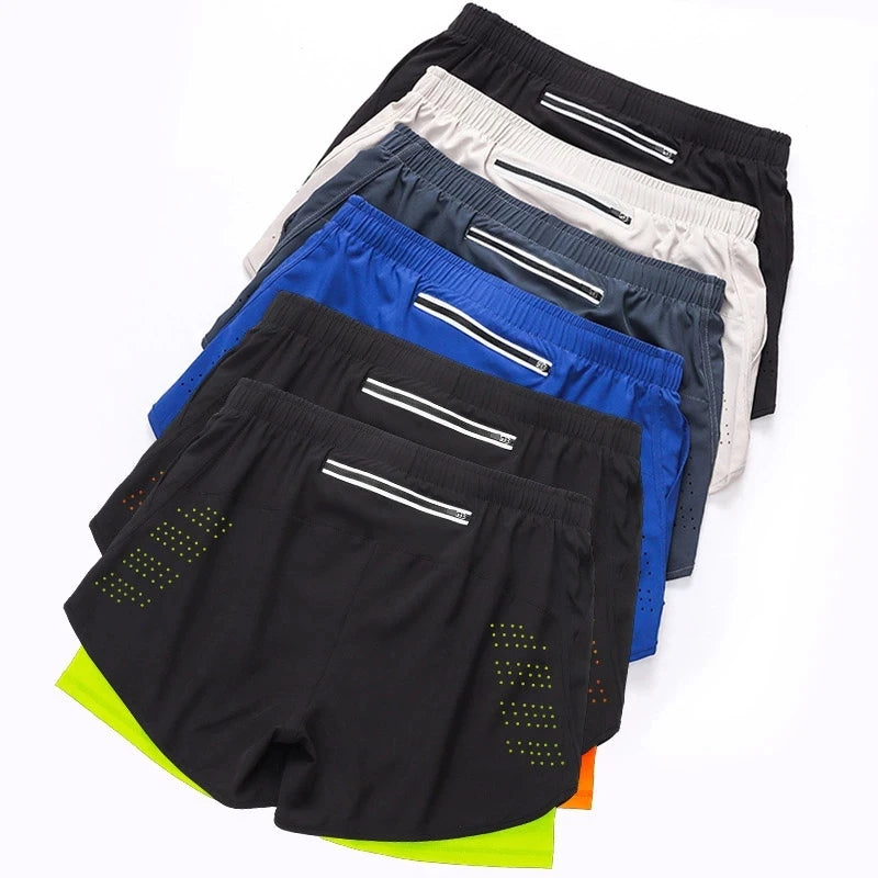 Men’s Quick-Dry Running Workout Shorts