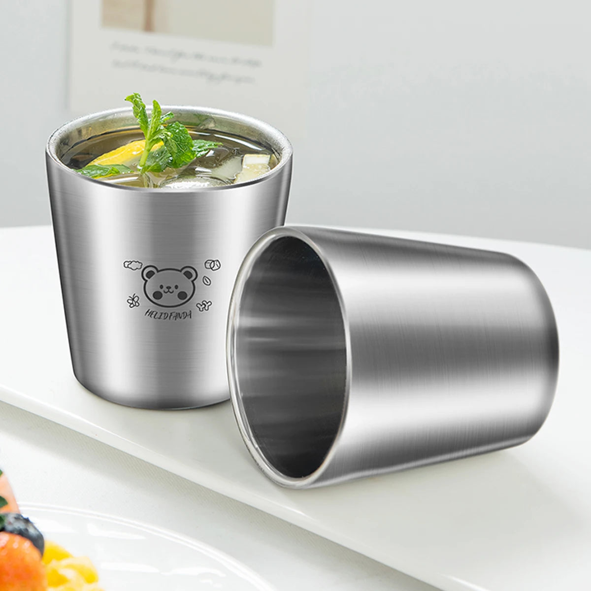 WORTHBUY Stainless Steel Kid Milk Cup