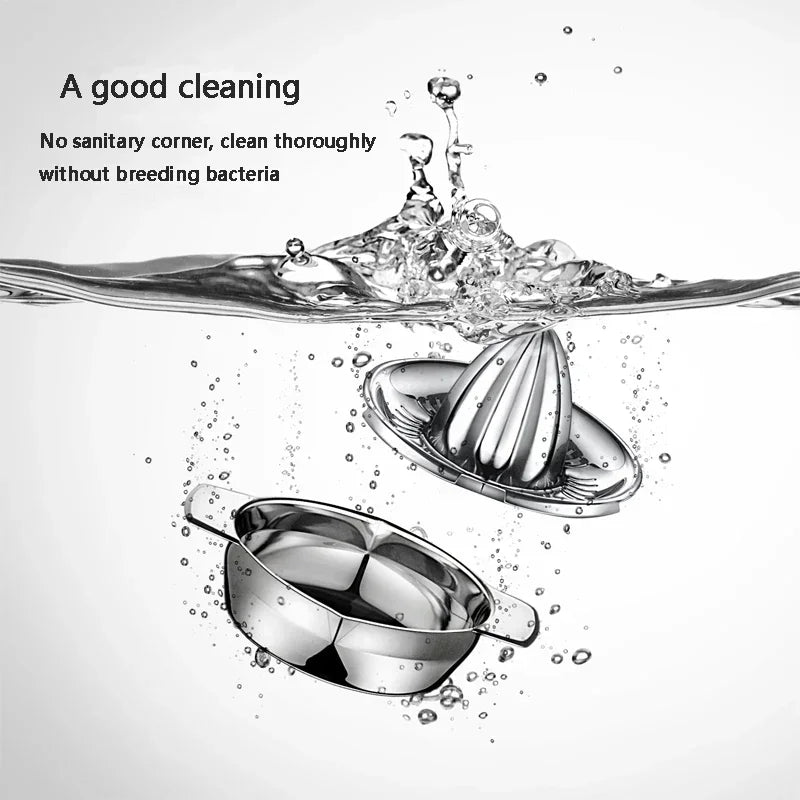Stainless Steel Manual Lemon Juicer