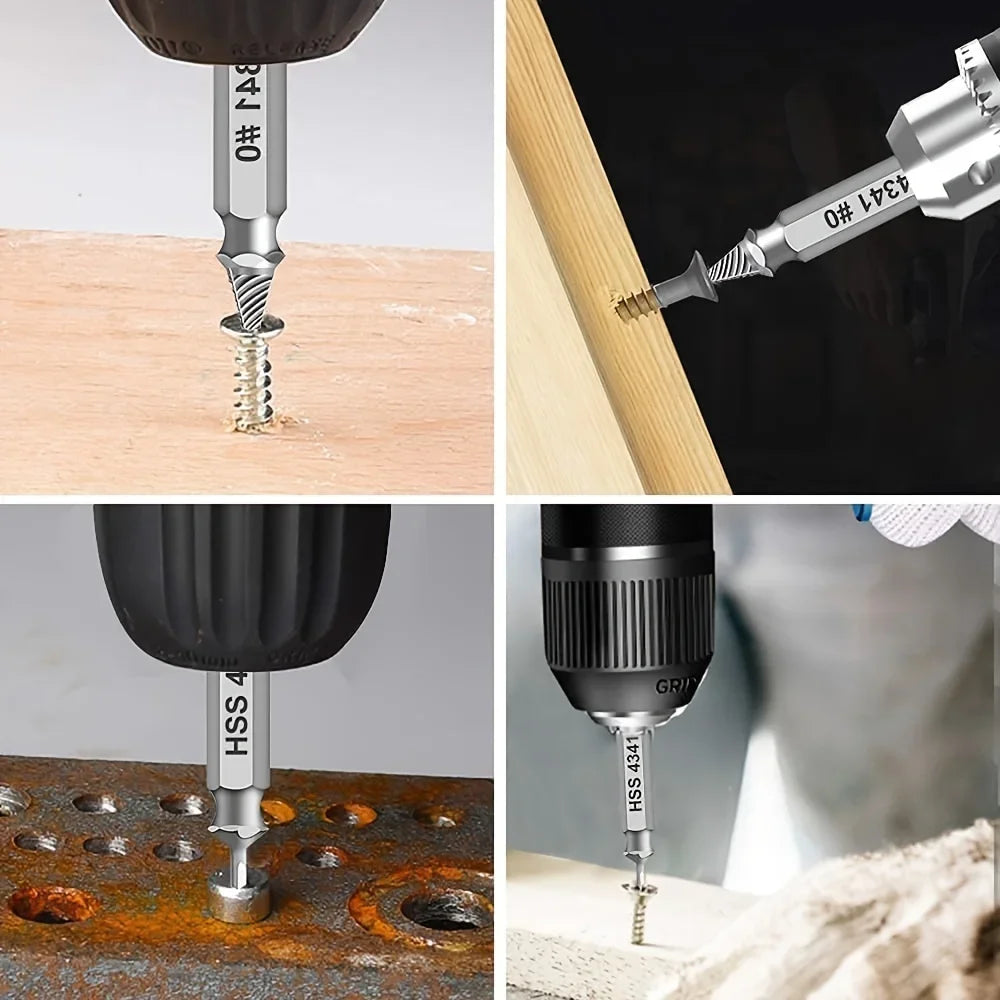 HSS Damaged Screw Extractor Drill Set