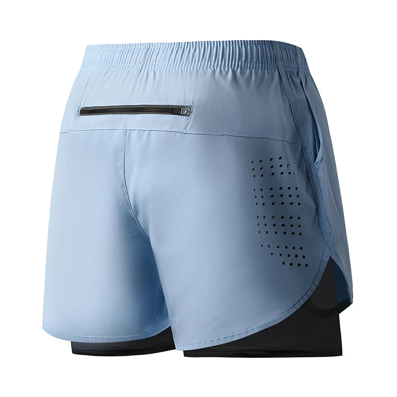 Men’s Quick-Dry Running Workout Shorts