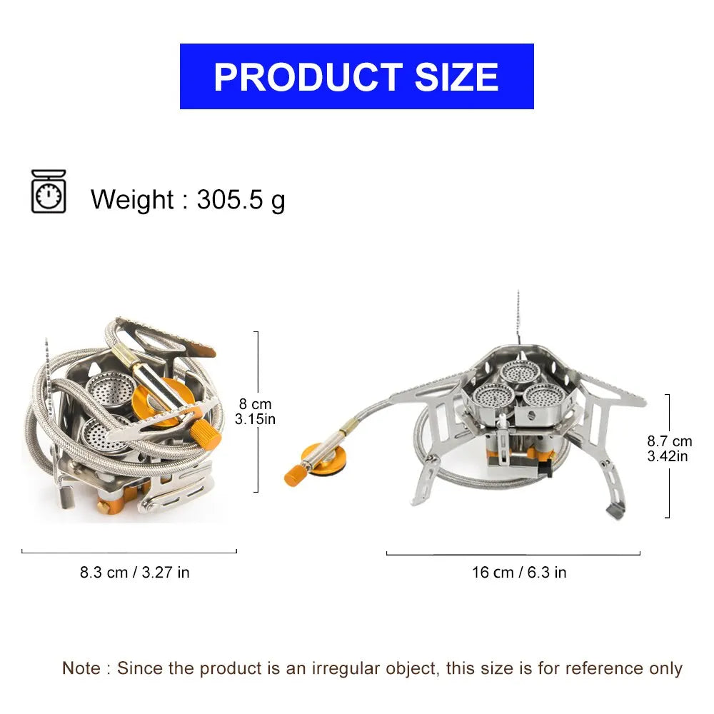 Widesea Portable Camping Gas Stove