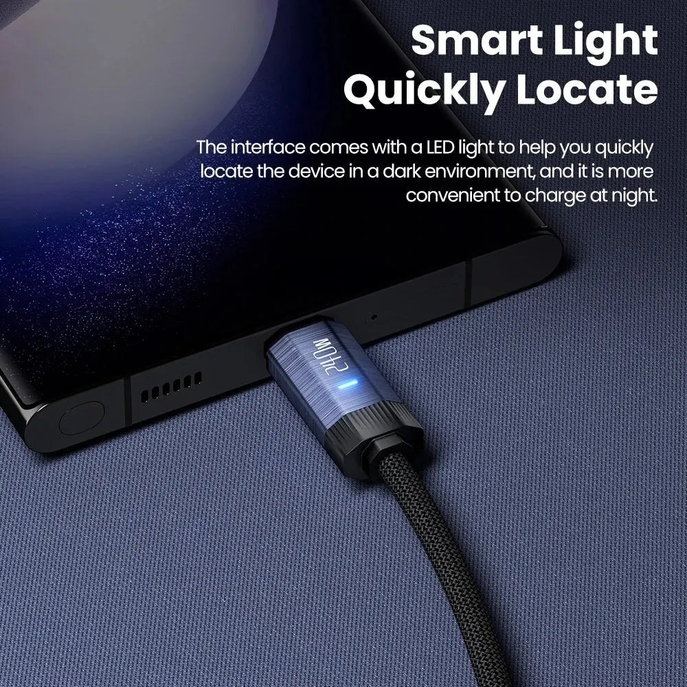 Toocki 240W USB-C Fast Charger Cable