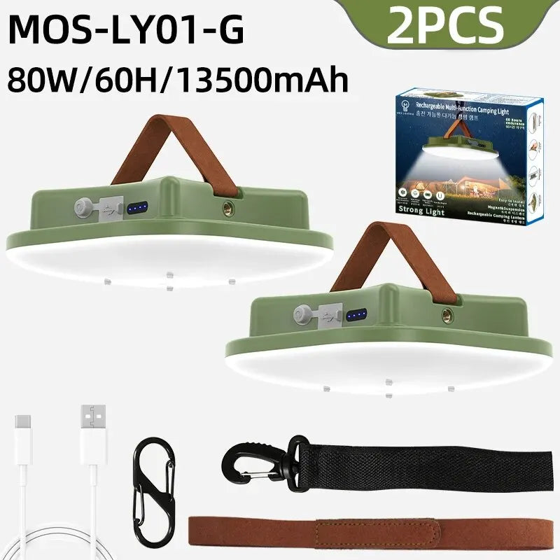 Rechargeable Magnetic LED Camping Light
