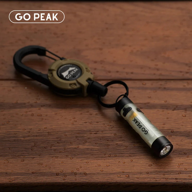 Gopeak Pocket Rechargeable Mini Flashlight