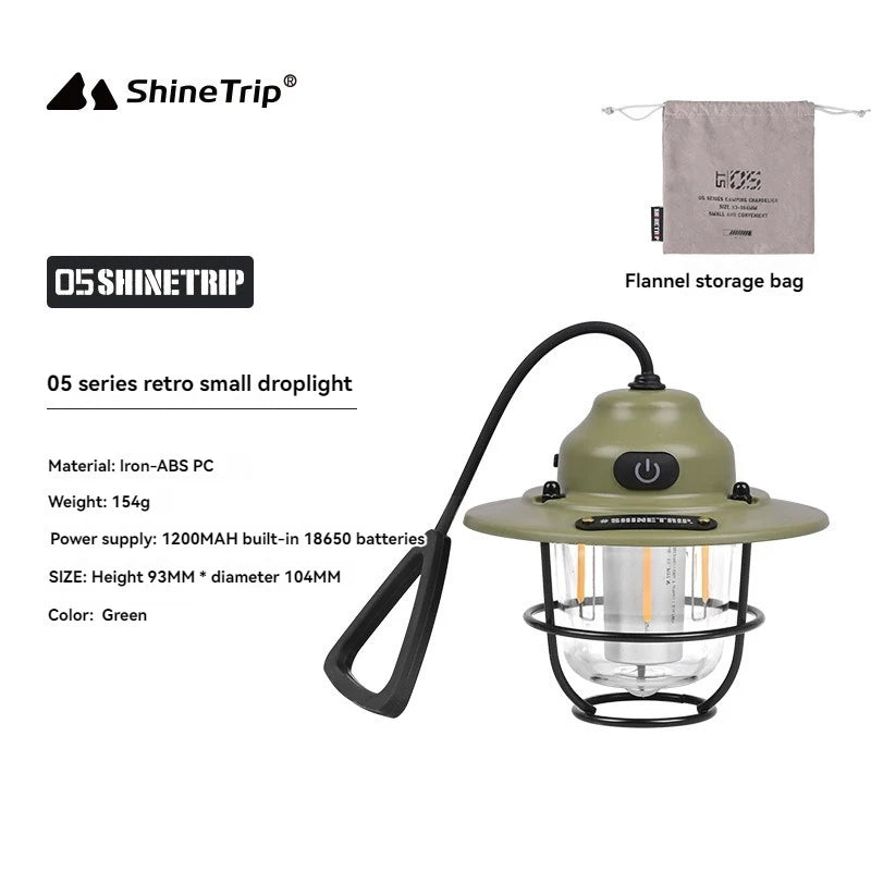 ShineTrip Retro USB Camping Lamp