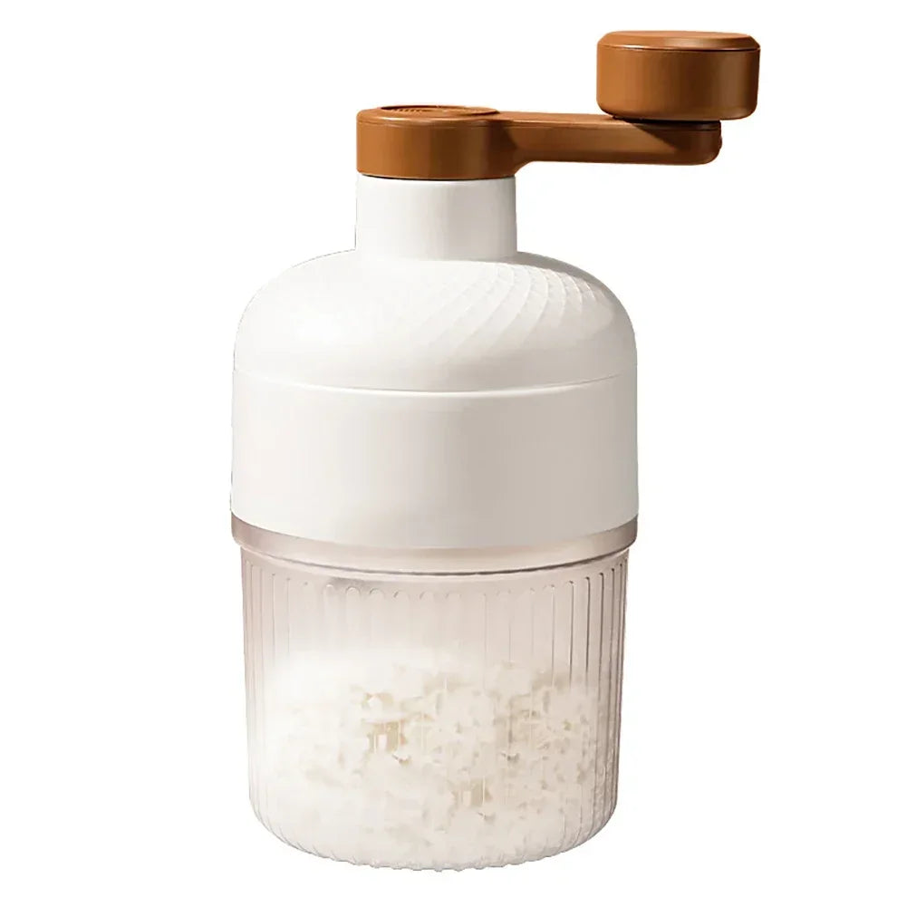 Mini Hand Operated Shaved Ice Crusher