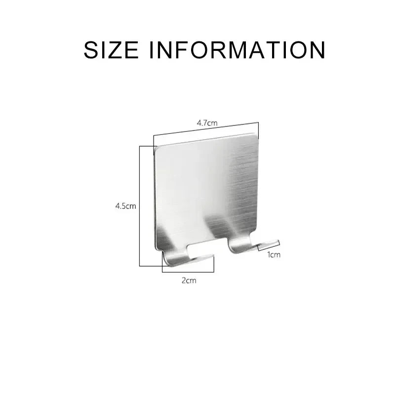 Stainless Steel Razor Holder Hooks