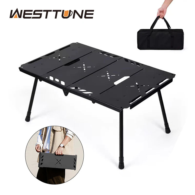 WESTTUNE Folding Tactical Camping Table