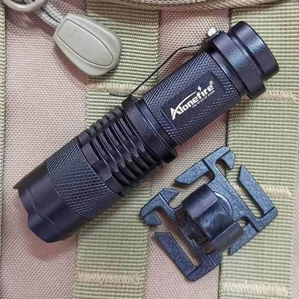 Swivel U Ring Flashlight Holder Clamp