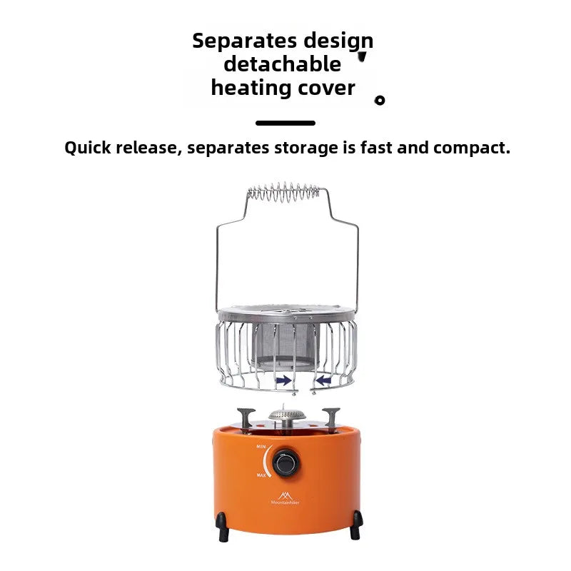 2-in-1 Camping Stove and Heater