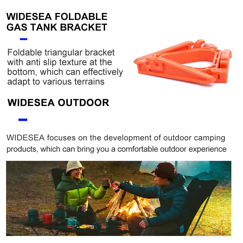 Widesea Foldable Gas Canister Stand