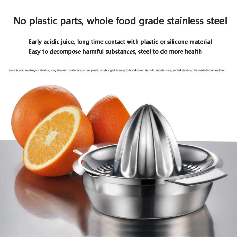 Stainless Steel Manual Lemon Juicer