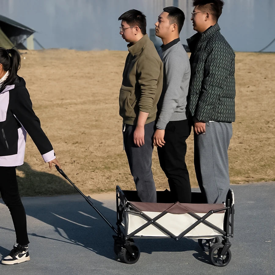 Folding Heavy Duty Beach Utility Wagon