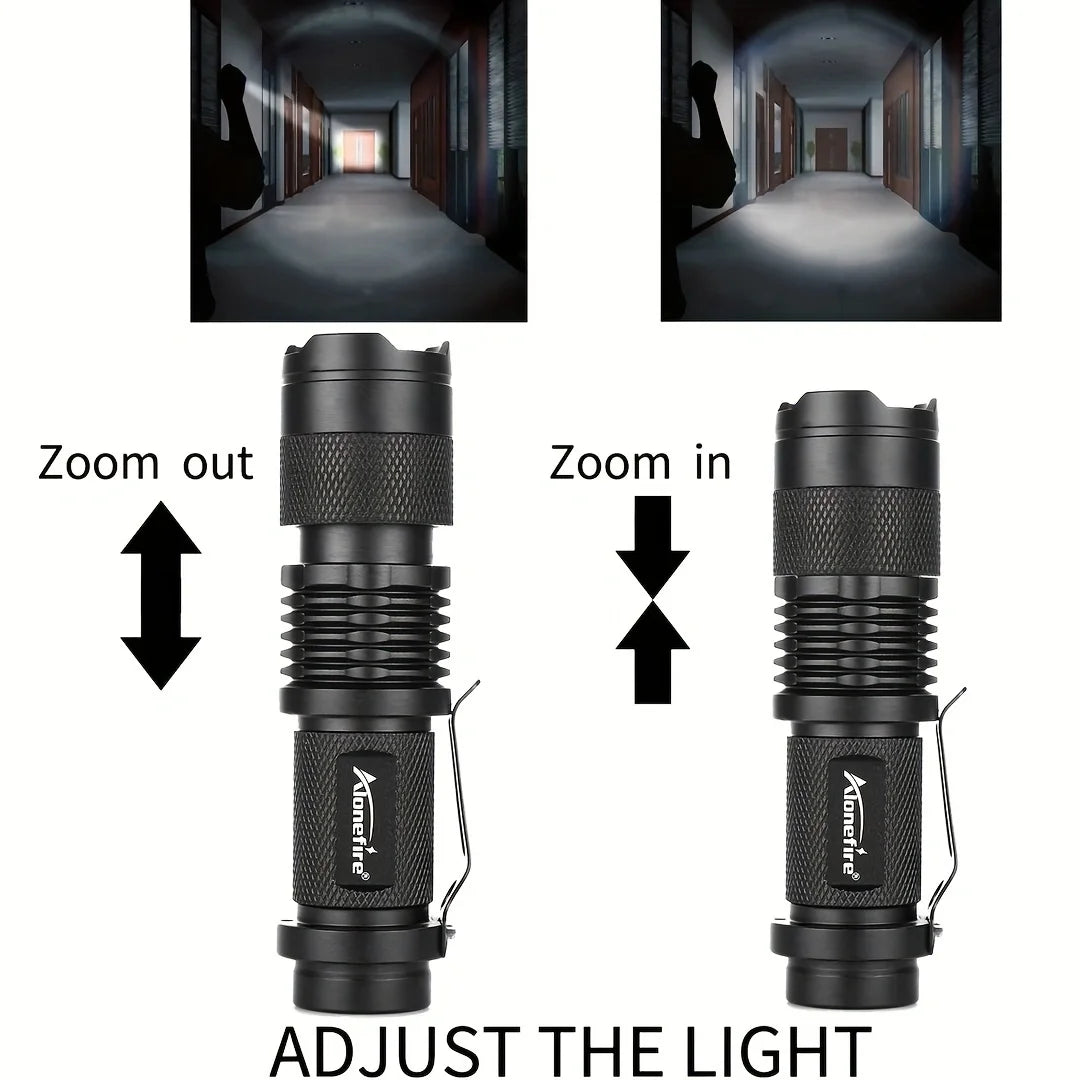 Swivel U Ring Flashlight Holder Clamp