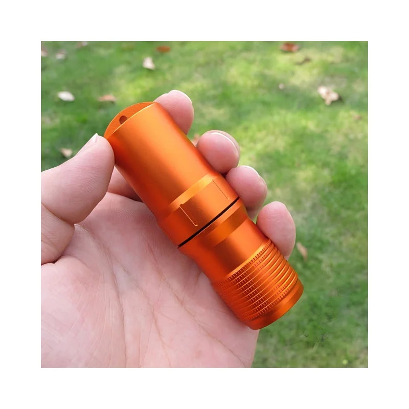 EDC Waterproof Survival Capsule Container