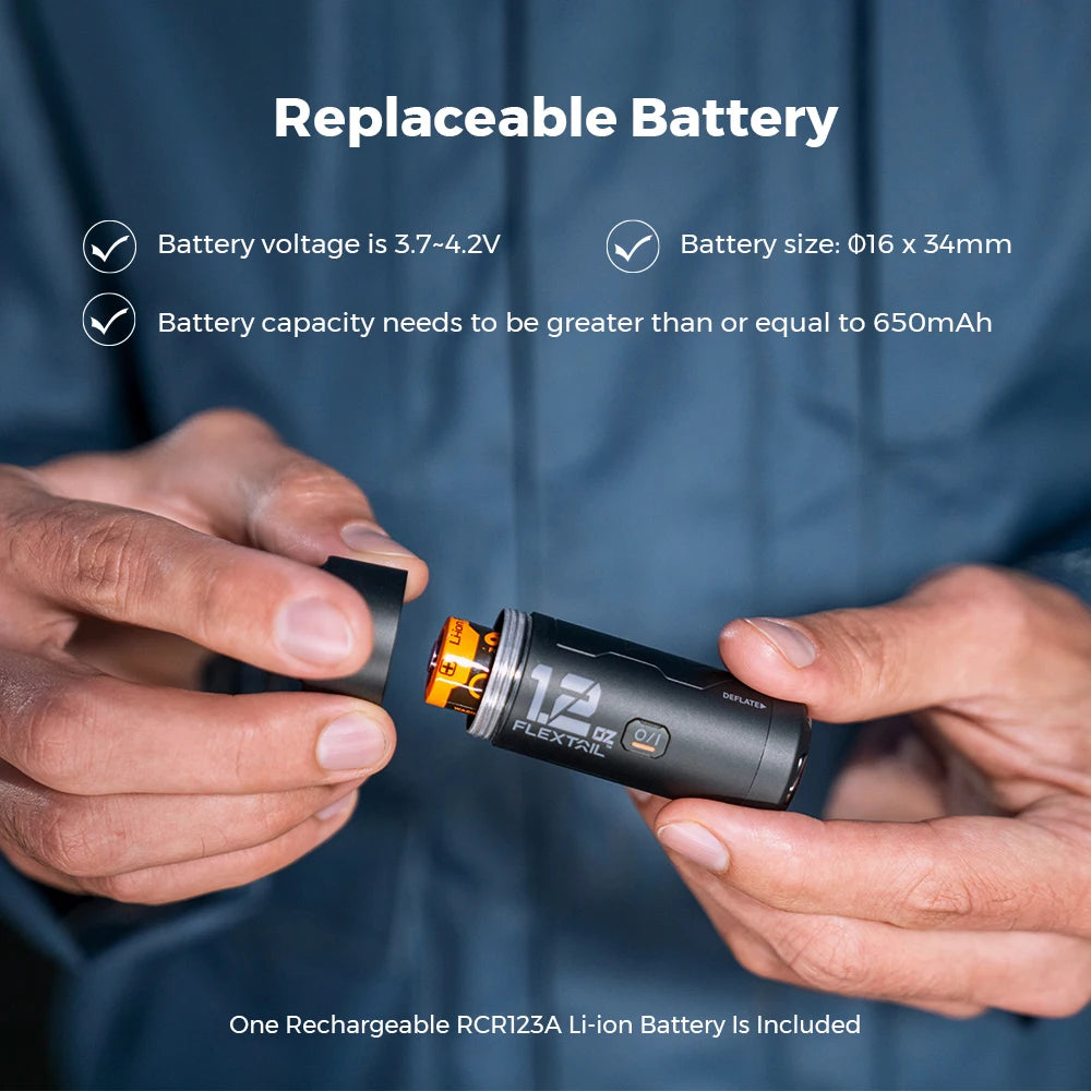 FLEXTAIL ZERO Portable Camping Air Pump