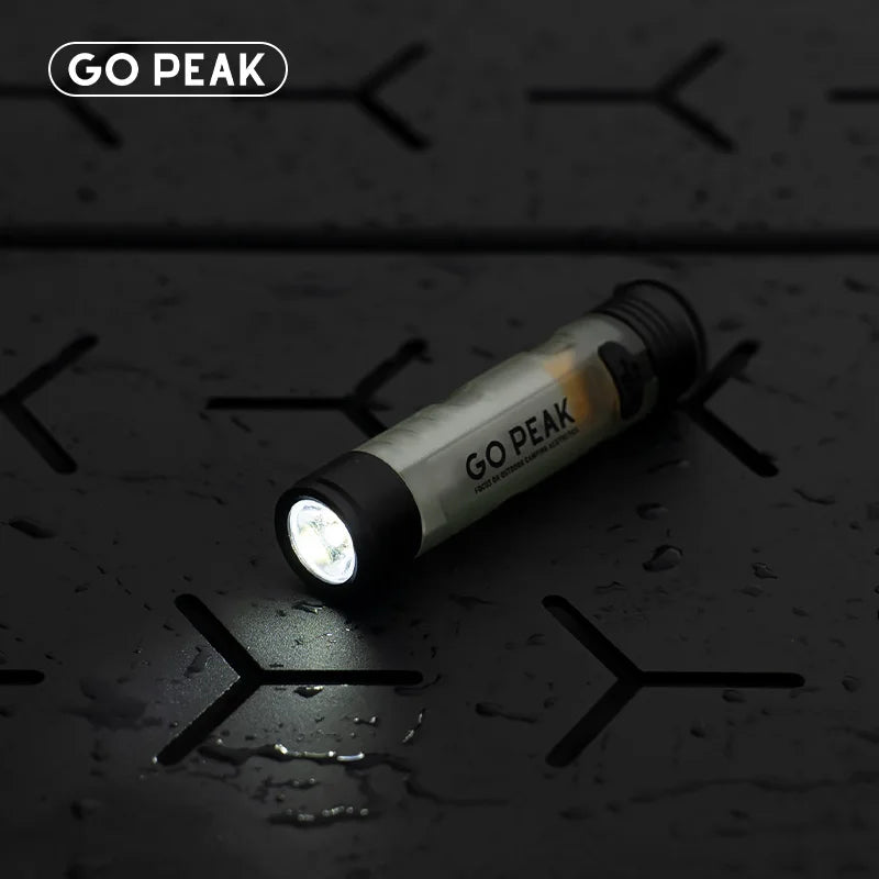 Gopeak Pocket Rechargeable Mini Flashlight